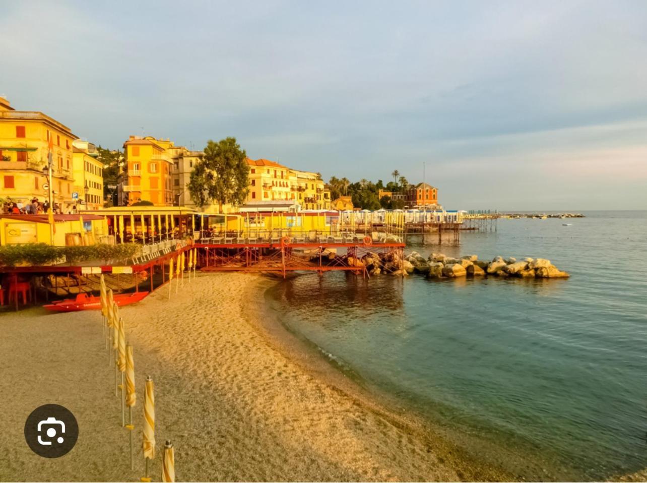 Elegant House By The Sea Rapallo - 50 Meters From The Beach ,Near Portofino 外观 照片